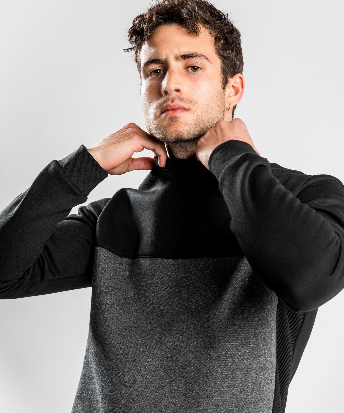 Sweatshirt Venum Rafter Light - Noir/Gris Chiné