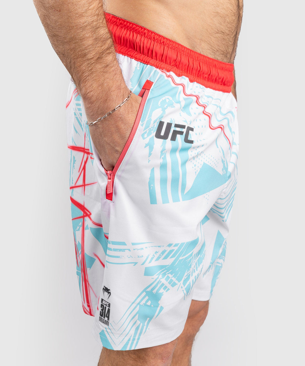 Short de performance pour Hommes UFC Fusion By Venum Miami Edition Fight Week - Blanc