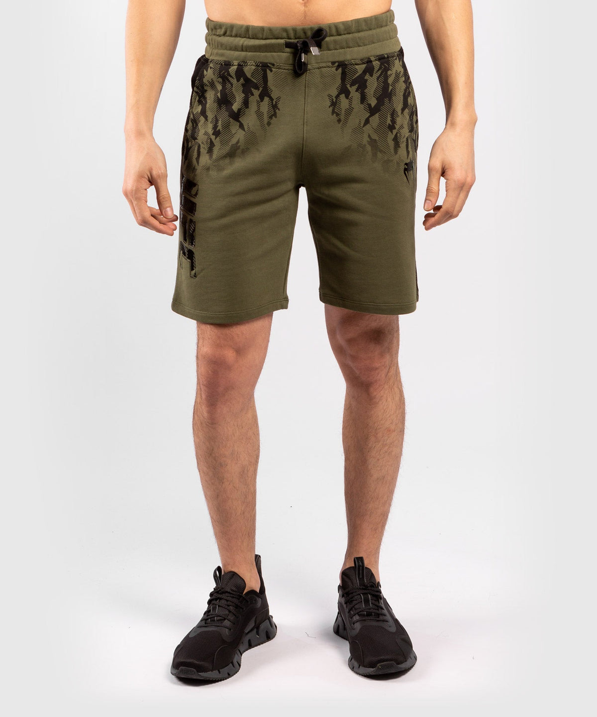 UFC Venum Authentic Fight Week Herren Baumwoll-Sportshorts - Khaki
