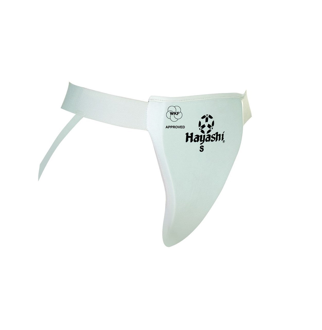 Hayashi WKF Approved Female Groin Guard - White