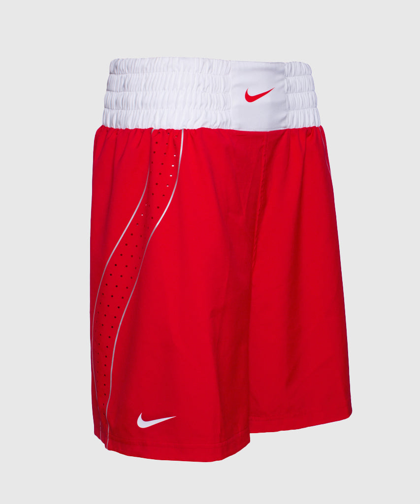 Short de Boxe Nike - Rouge/Blanc