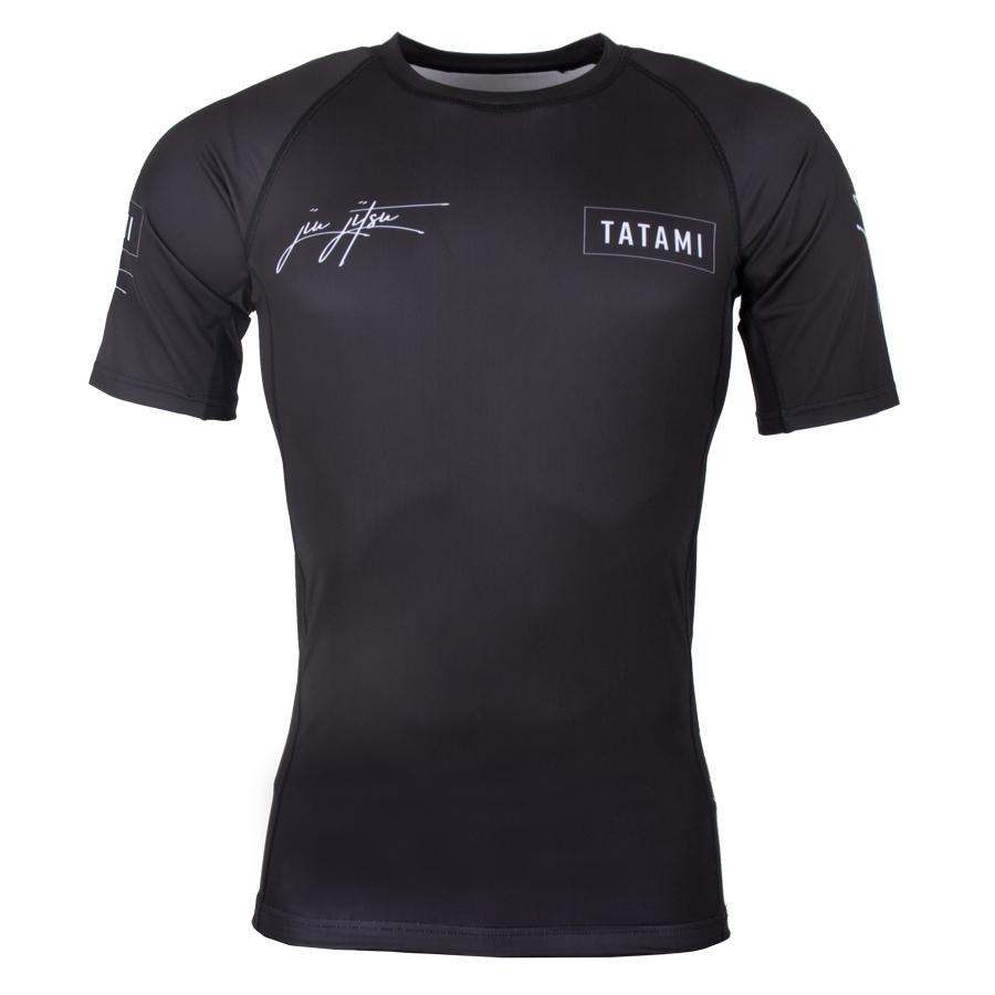 Tatami Fightwear Signature Kurzarm-Rashguard - Schwarz