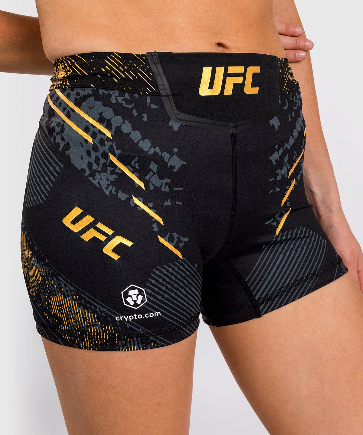 Short de Short de compression Fit pour Femmes UFC Adrenaline by Venum Authentic Fight Night - Champion
