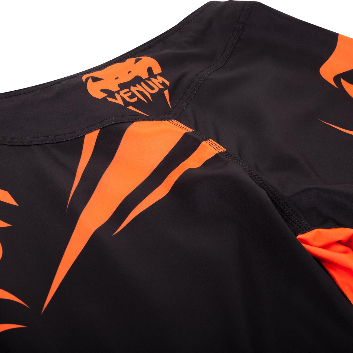 Fightshort Venum Challenger - Noir/Orange Fluo