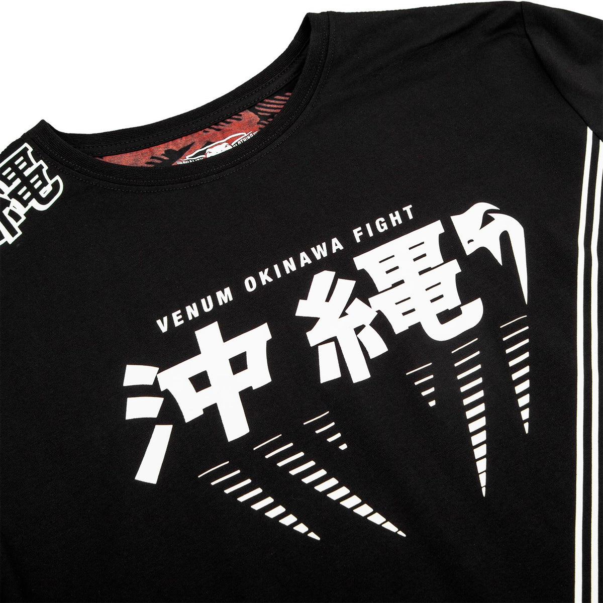 Venum Okinawa 2.0 T-shirt - Black/White/Red