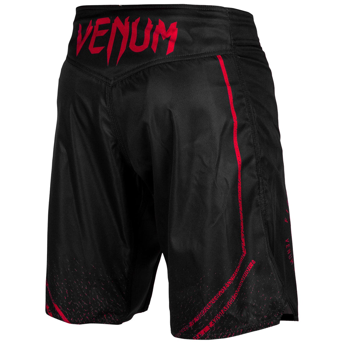 Fightshort Venum Signature - Noir/Rouge