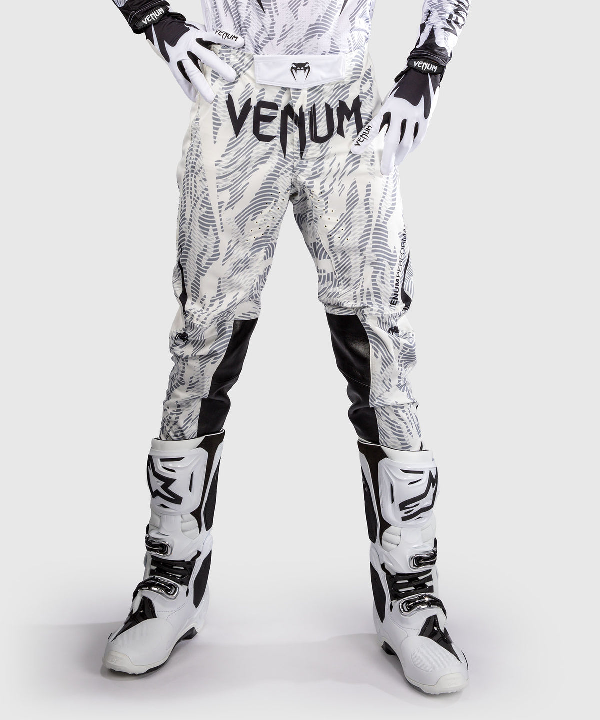 Pantalon de Motocross Venum MX Elite - Blanc