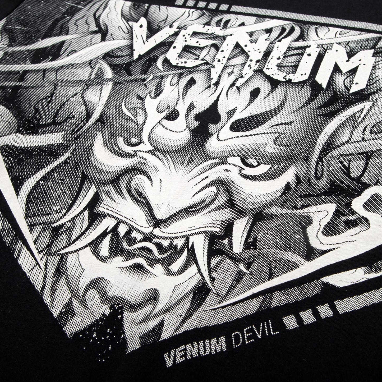 T-shirt Venum Devil - Blanc/Noir