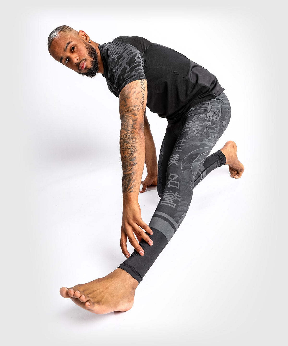 Pantalon de Compression Venum YKZ21 – Noir/Noir
