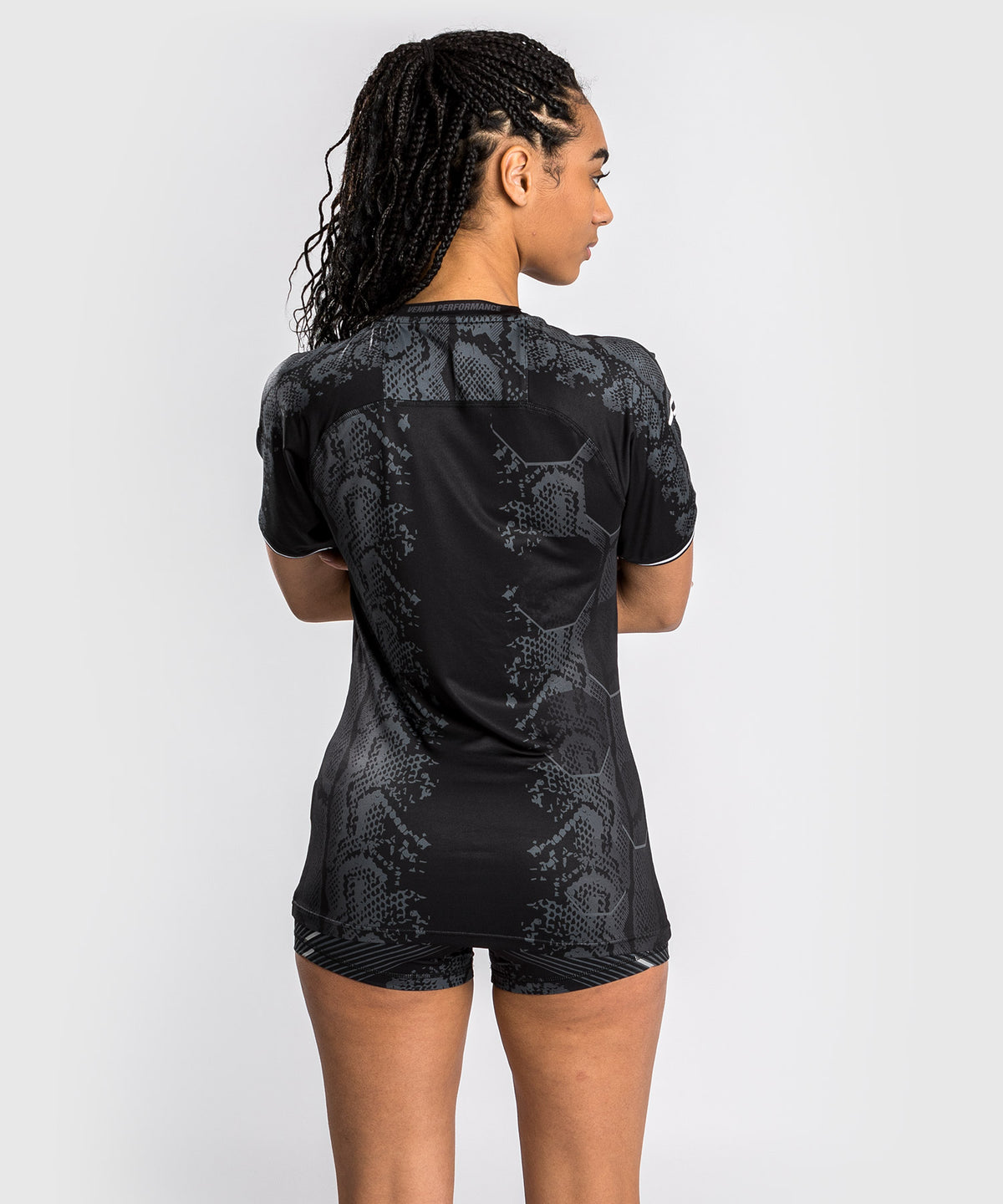 UFC Adrenaline by Venum Authentic Fight Night Walkout-Trikot für Frauen - Schwarz
