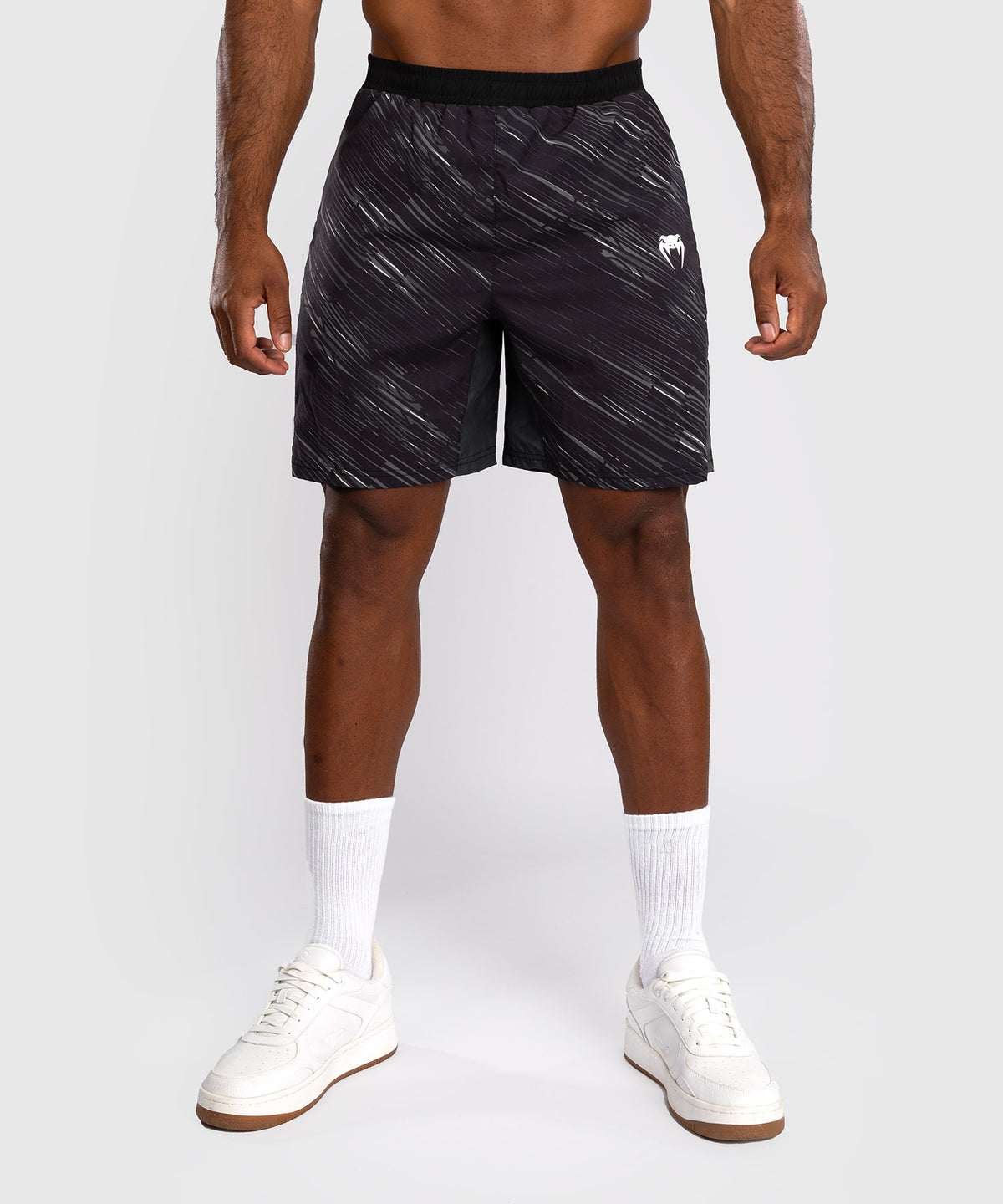 Venum Rapid Pantalones Cortos de Entrenamiento - Negro/Gris Tormenta