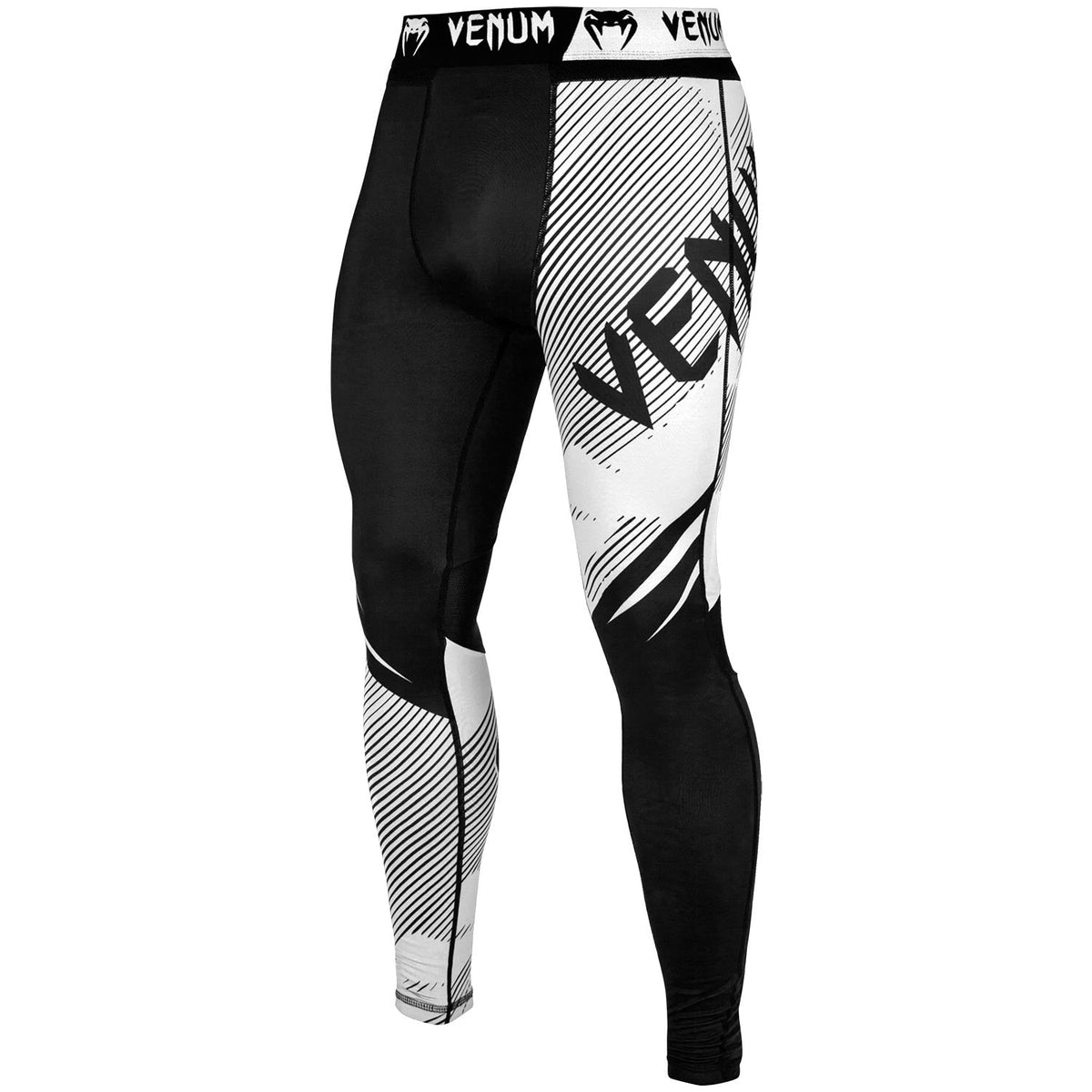 Venum NoGi 2.0 IBJJF Approved Compression Pants - Black/White