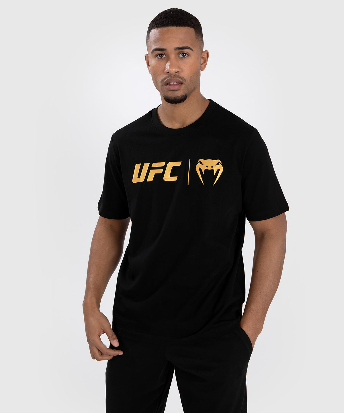 UFC Venum Classic T-Shirt - Schwarz/Gold