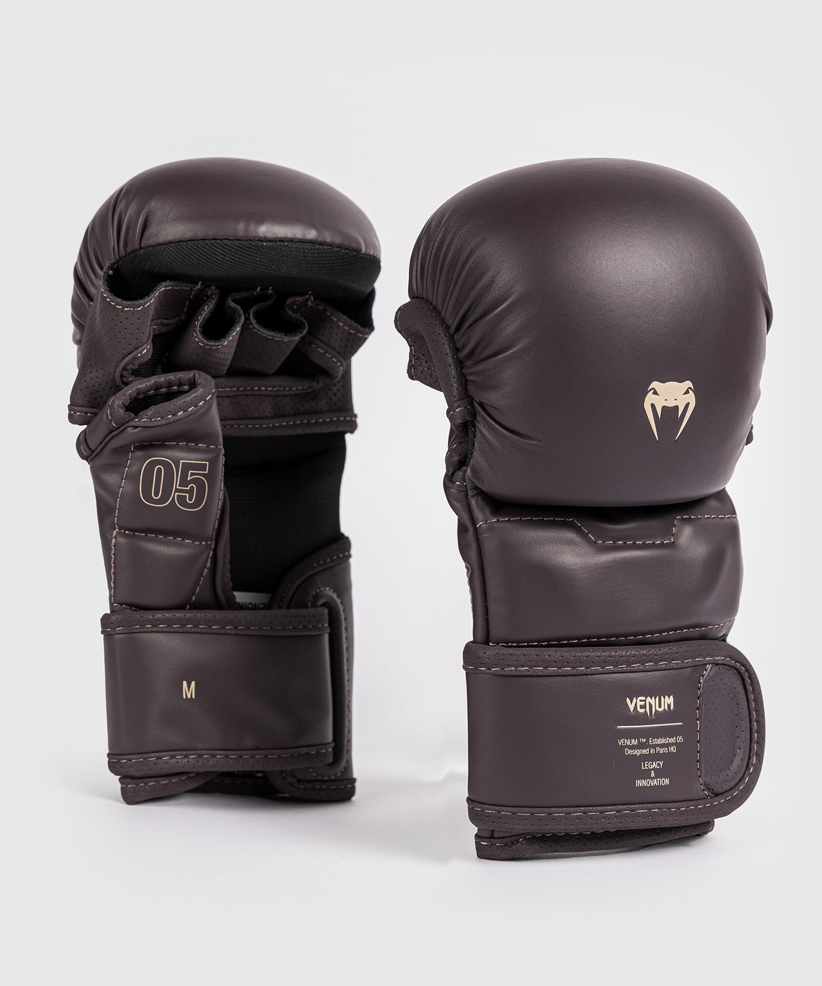 Venum Impact Evo MMA-Sparringhandschuhe - Schokoladenbraun