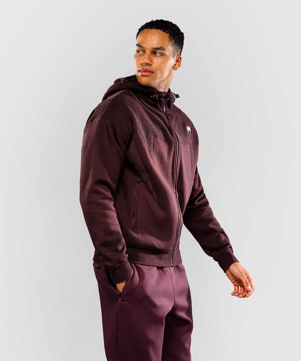 Venum Attack Fleece & Weave Trainingsjacke - Bordeaux