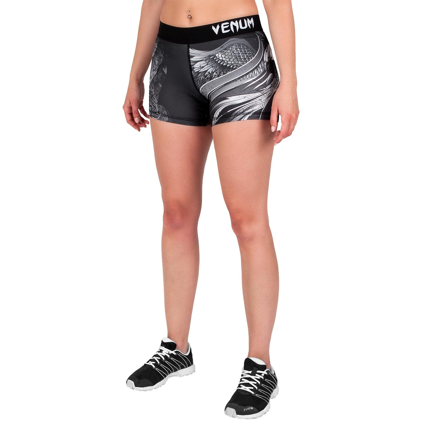 Pantaloncini a compressione Venum Phoenix - Neri/Bianchi - Donna