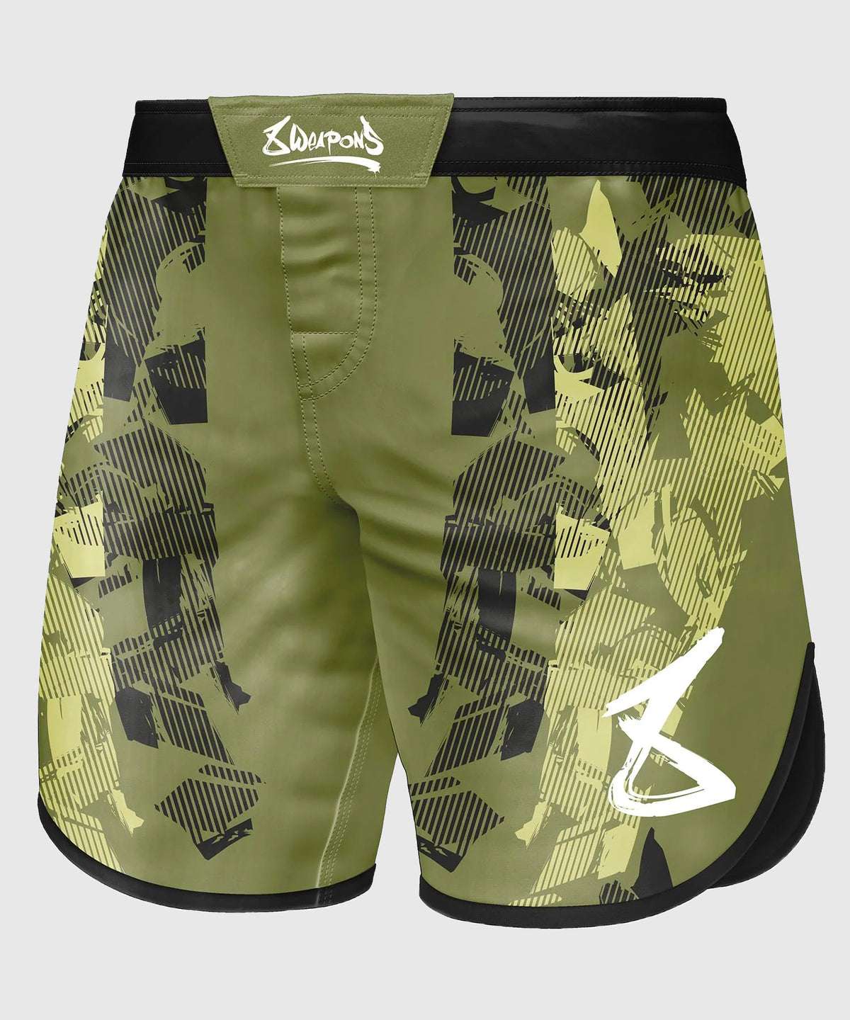 8 Weapons Hit 2.0 Fightshorts - Oliva