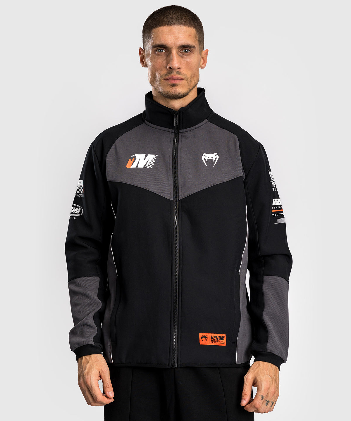 Venum Motorsport Softshell-Jacke - Tiefschwarz