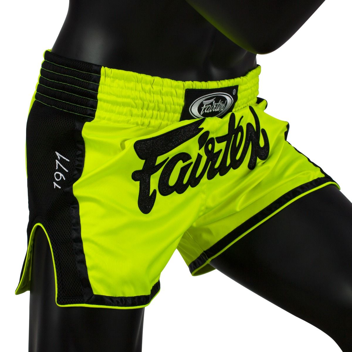 Fairtex Shorts de Boxeo Muay Thai – Amarillo Flúor