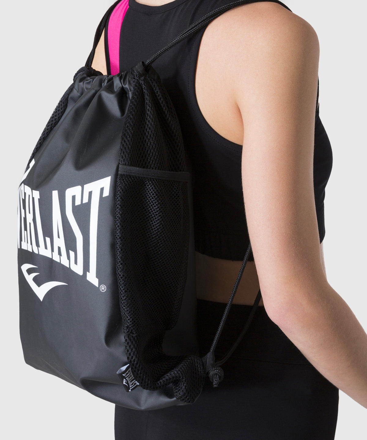 Everlast Drawstring Backpack – Black