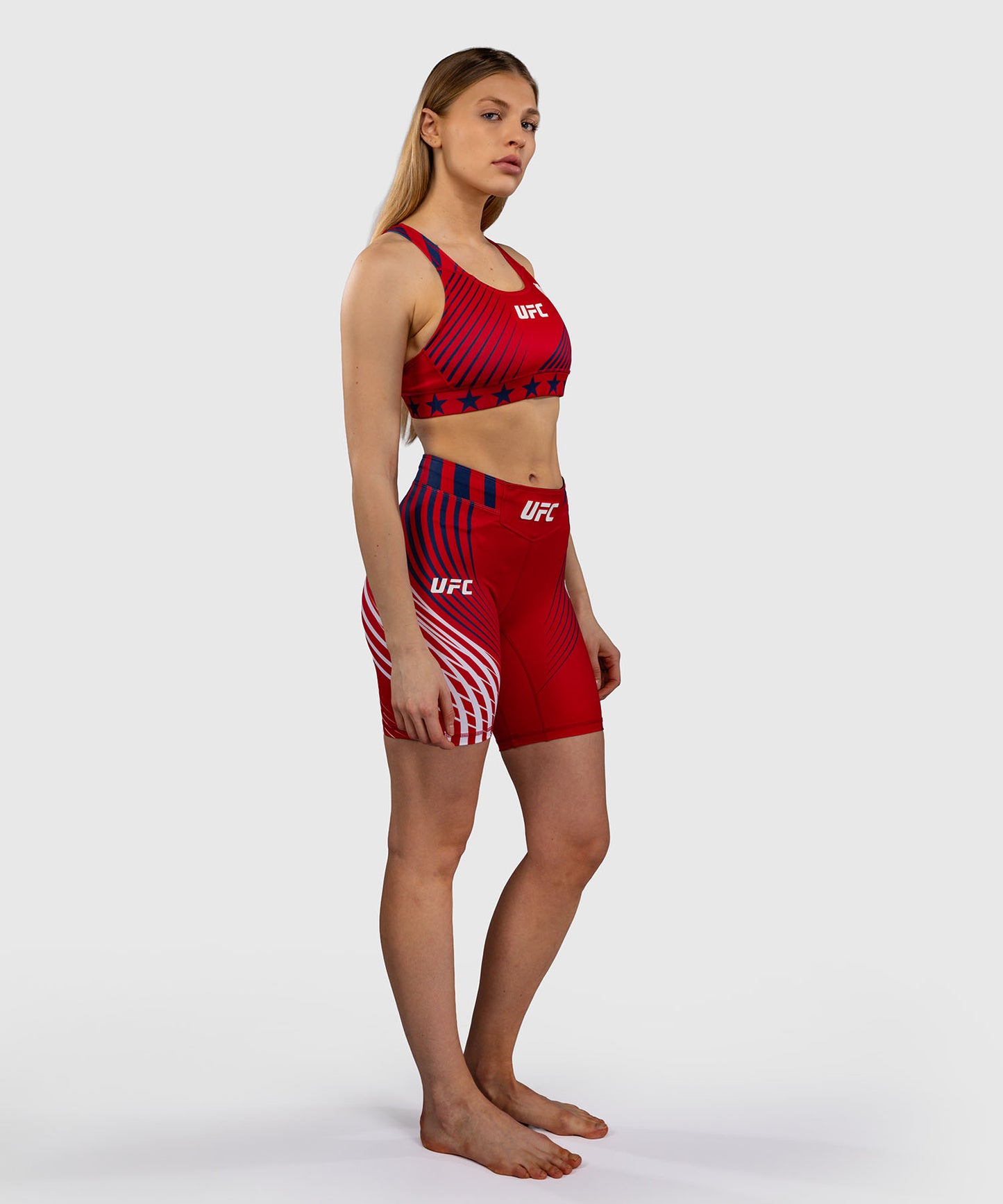 Official UFC Freedom 250 by Venum Authentic Fight Night Brassière de sport pour femme - Rouge