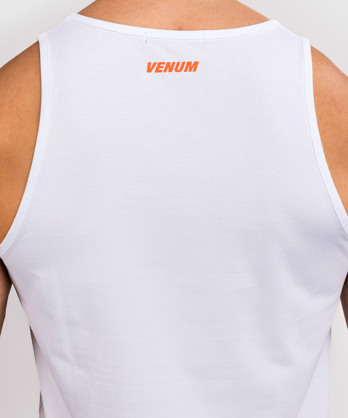 Venum Echo Tank Top - Blanco/Naranja Atardecer