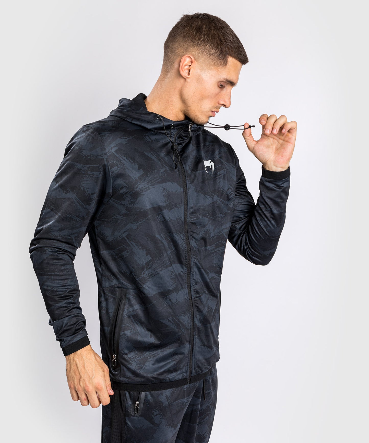 Sudadera Con Capucha Venum Electron 3.0 Dry Tech - Negro