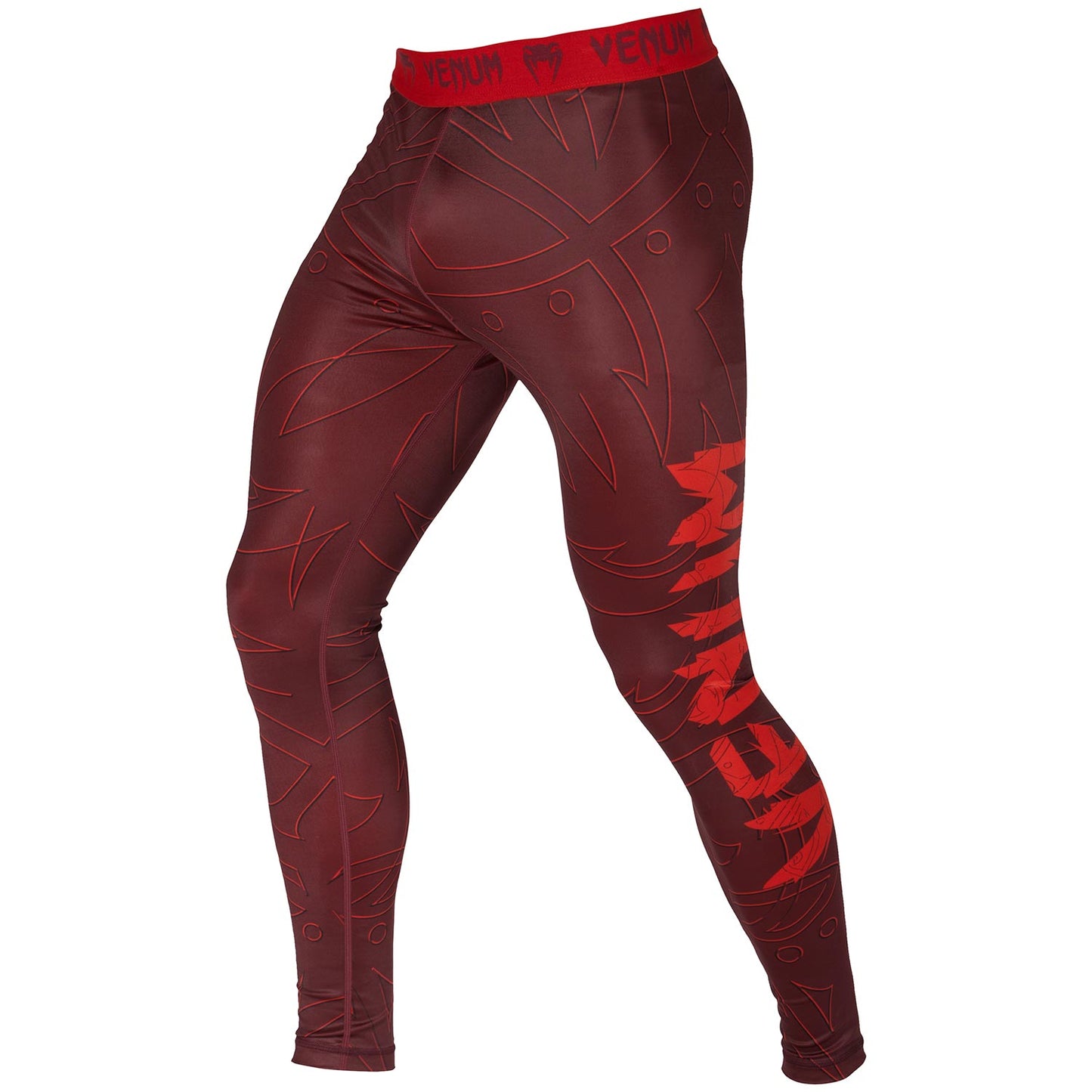 collant a compressione Venum Nightcrawler - Rosso