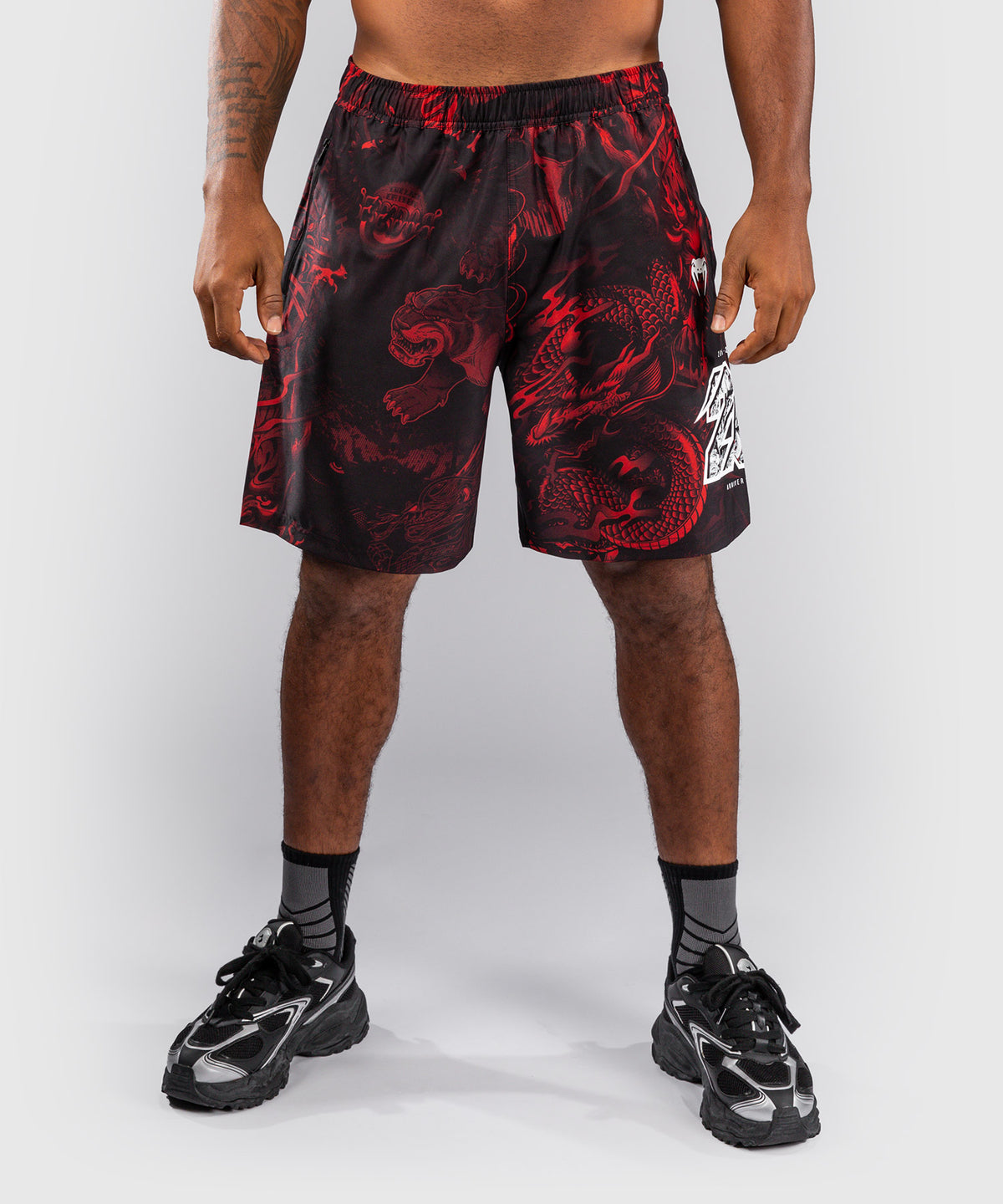 Venum 20th Anniversary Trainingsshorts - Schwarz/Rot