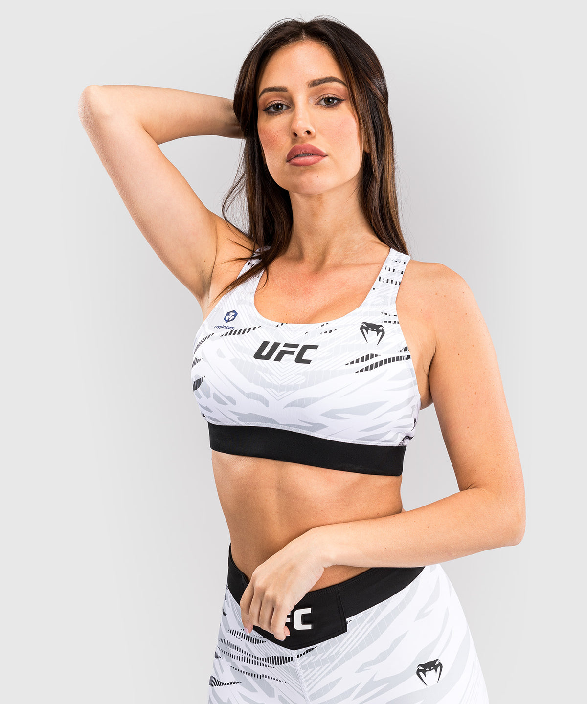 UFC Fusion by Venum Authentic Fight Night Damen Sport-BH - Weiß