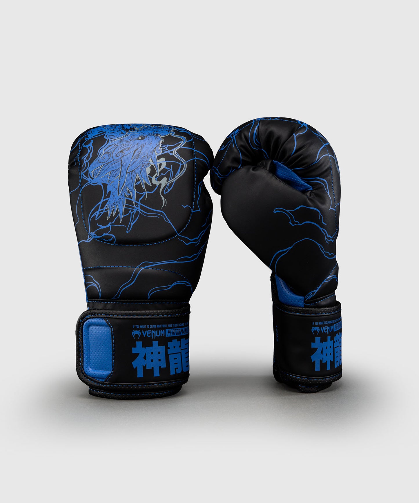 Venum Thunder Dragon Guantoni da boxe – Nero/Blu Reale
