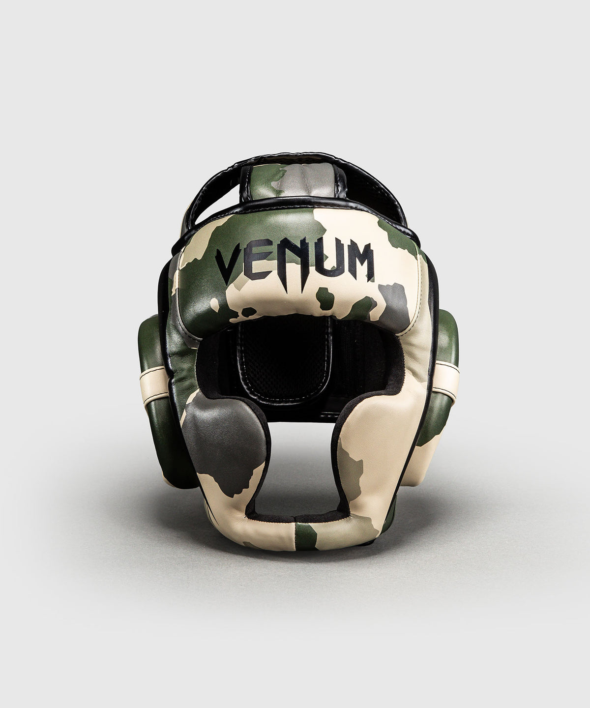 Casque de protection Venum Elite Camo – Kaki/Blanc Cassé