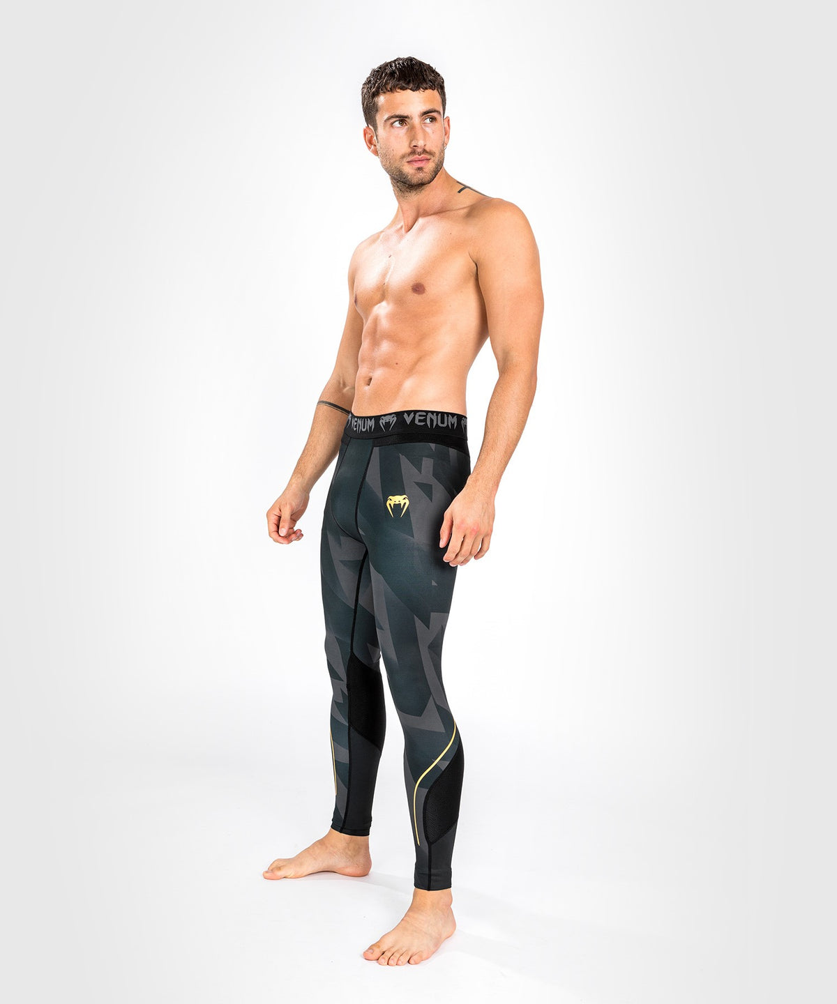 Venum Razor Kompressionshose - Schwarz/Gold