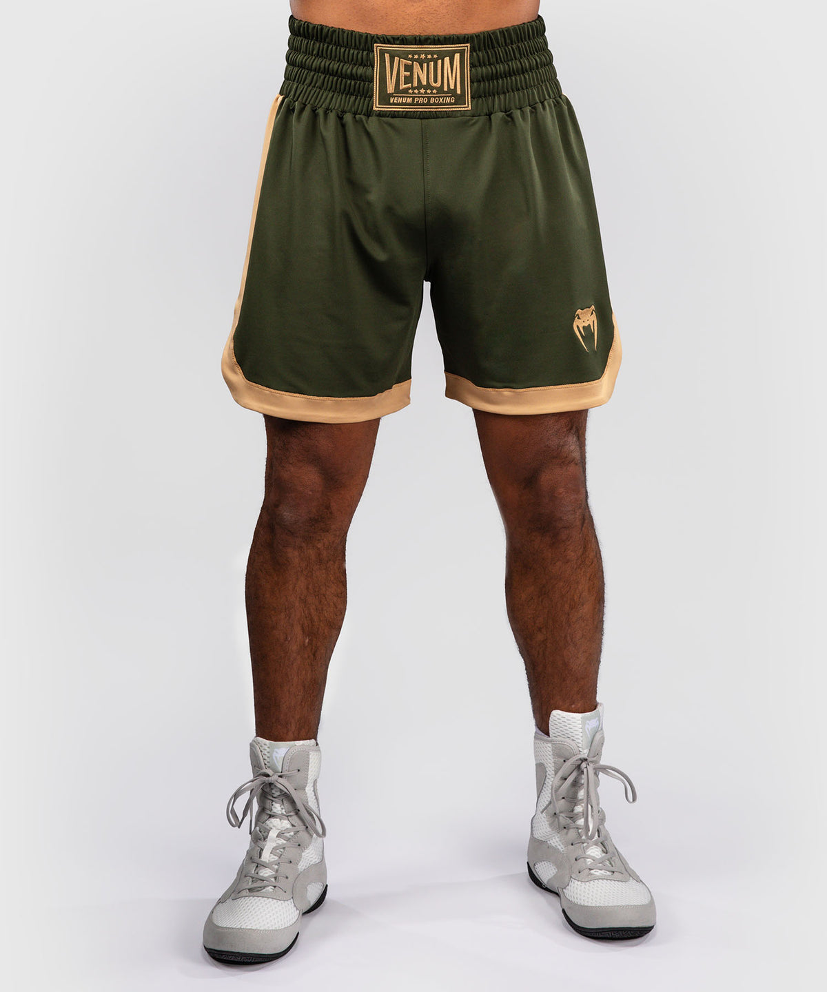 Short de boxe Venum Classic - Vert Militaire/Sable