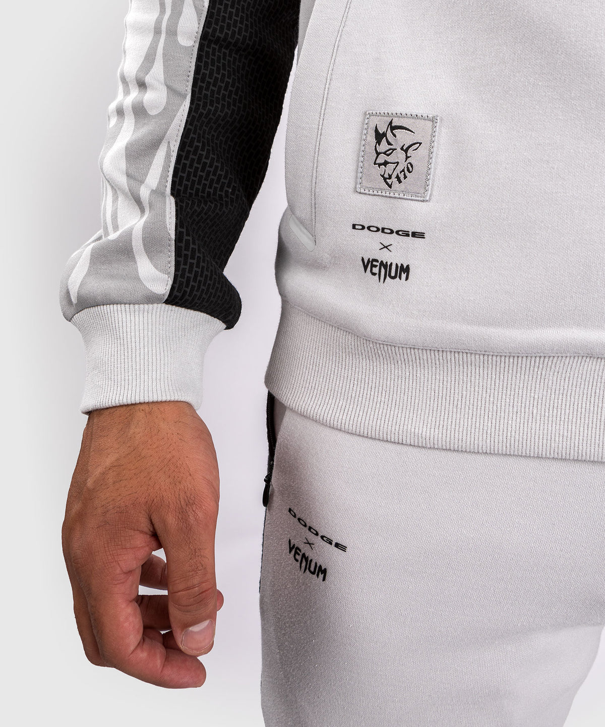 Venum x Dodge Demon 170 Giacca a zip intera da Uomo - Grigio