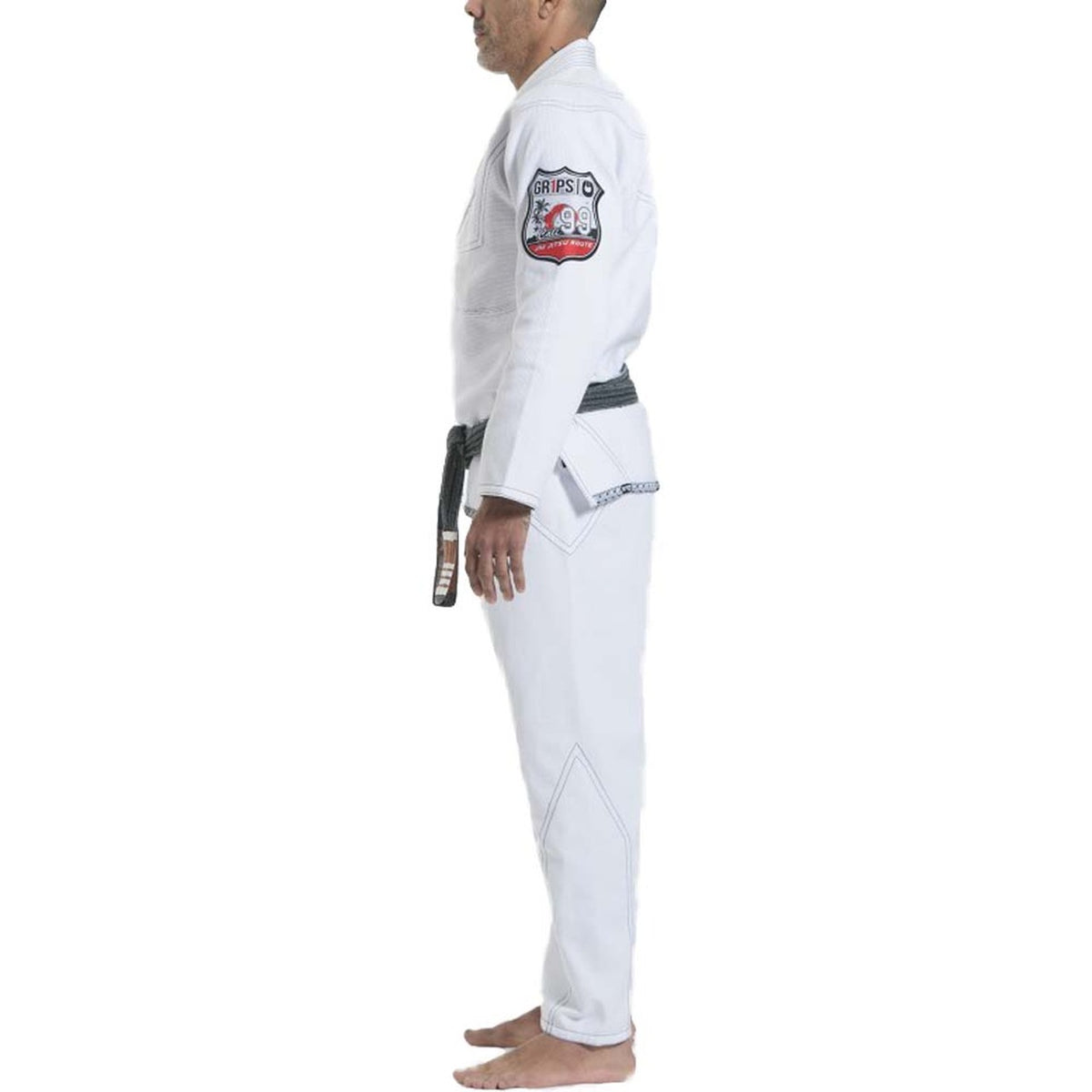 Kimono de JJB Grips Cali 99 - Blanc