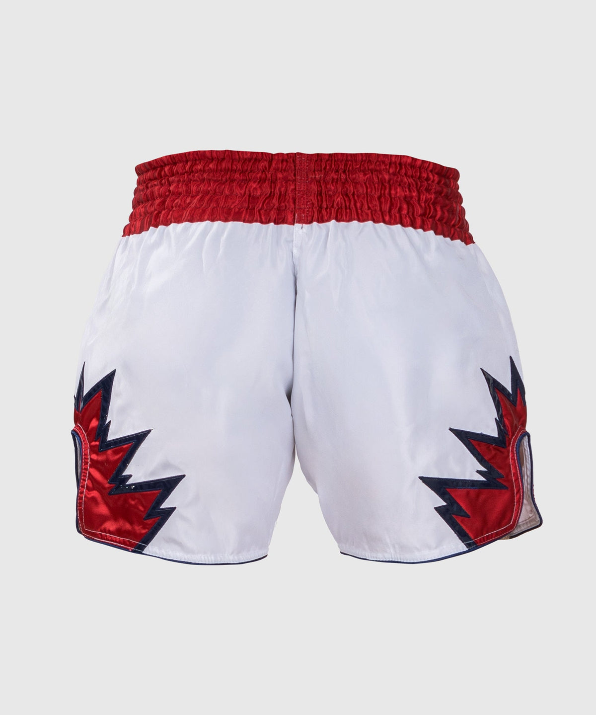 Venum Inferno Pantalones cortos de Muay Thai - Blanco/Rojo