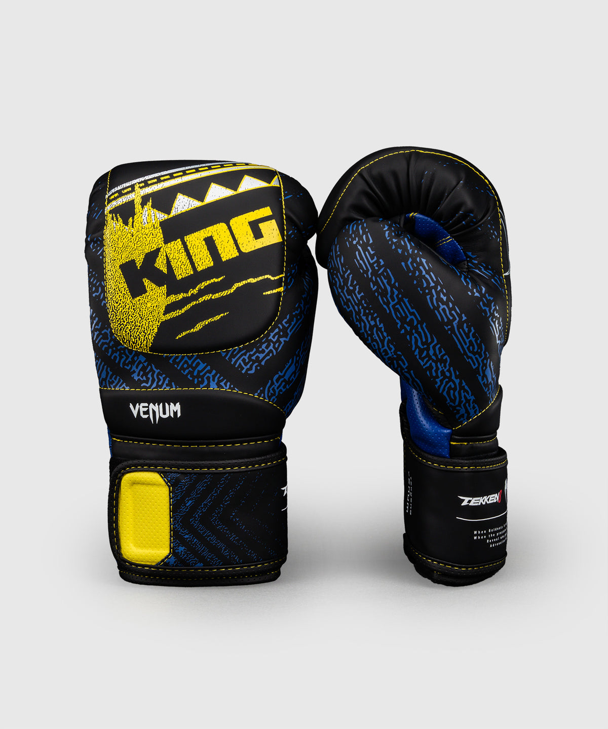 Gants de Boxe King Venum x TEKKEN 8 - Noir/Jaune