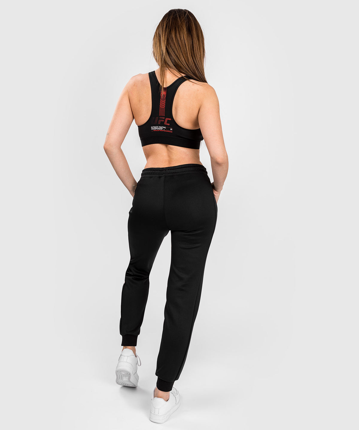 UFC Adrenaline by Venum Fight Week Performance-Jogginghose für Frauen - Schwarz