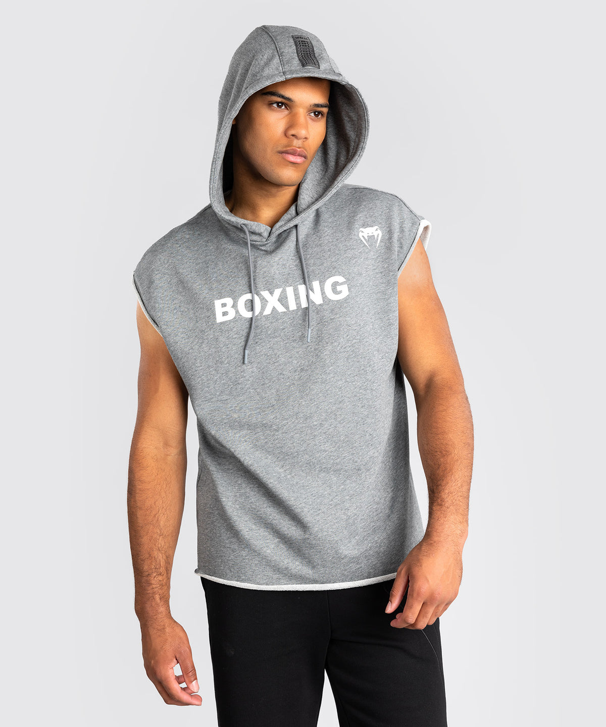 Sweat à Capuche Sans Manches Venum Boxing VT – Gris Chiné