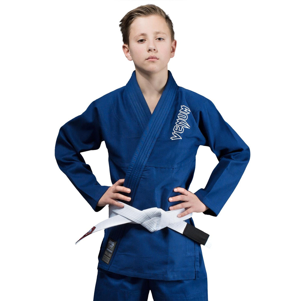 Venum Contender Kids BJJ Gi (Weißer Gürtel angeboten) - Blau