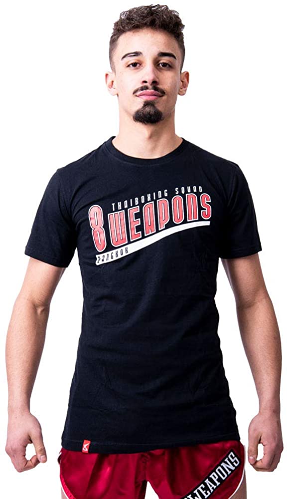 8 Weapons Squad T-shirt - Nero