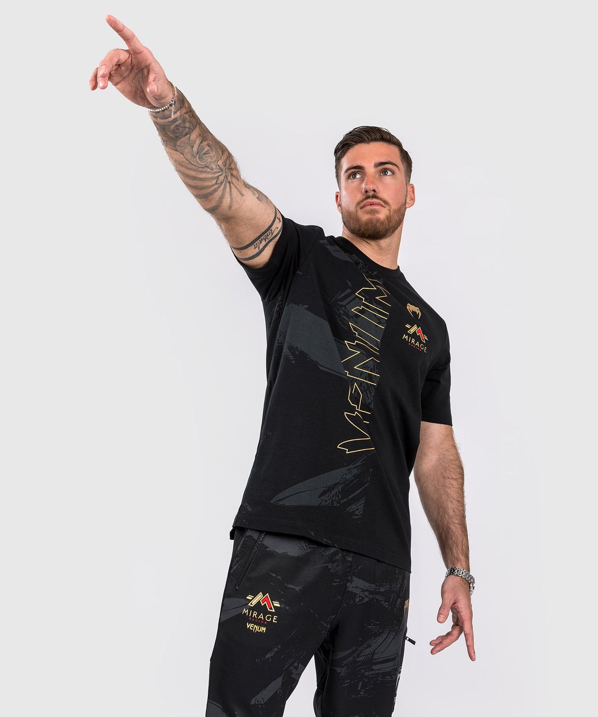 T-shirt Venum x Mirage - Noir/Or