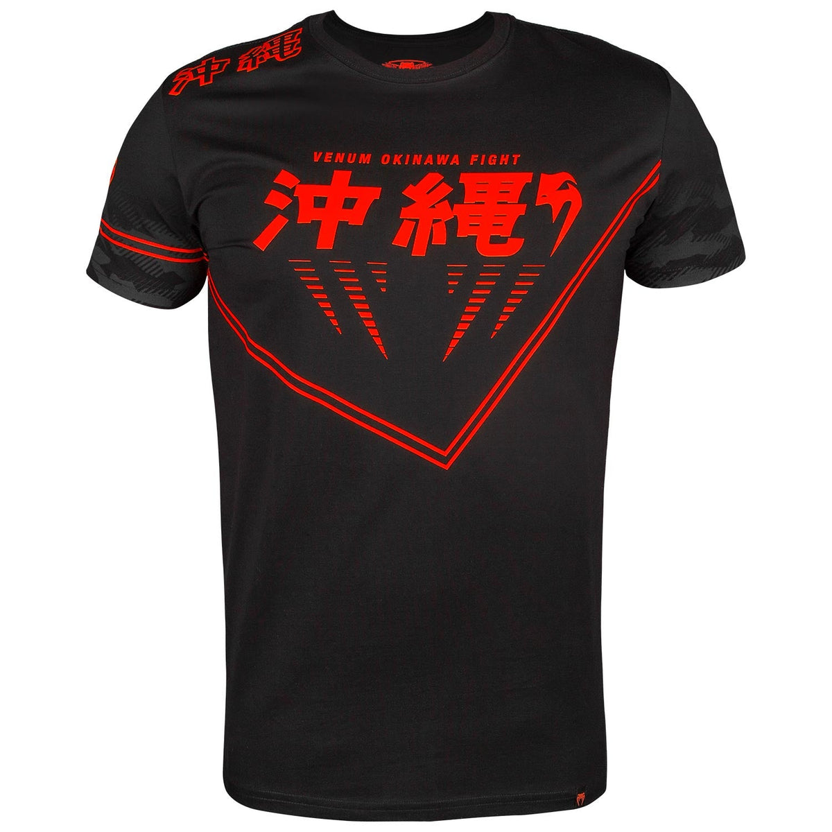 T-shirt Venum Okinawa 2.0 - Noir/Rouge - Exclusivité