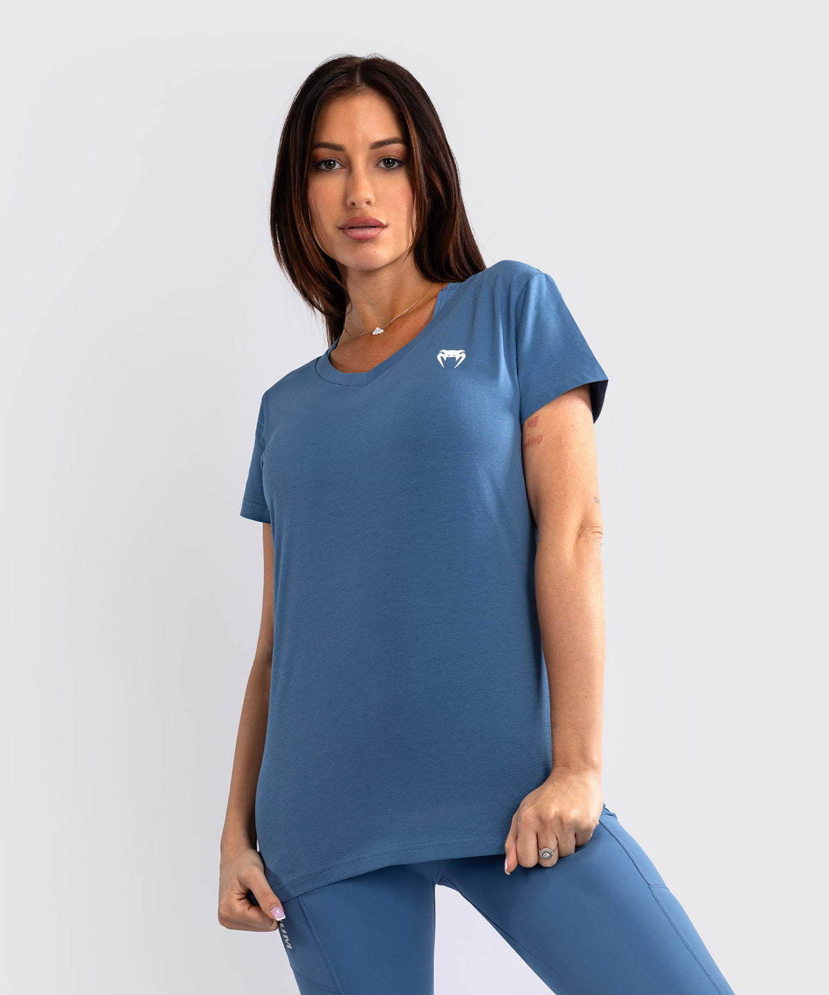 Venum Essential Damen T-Shirt - Stormblau