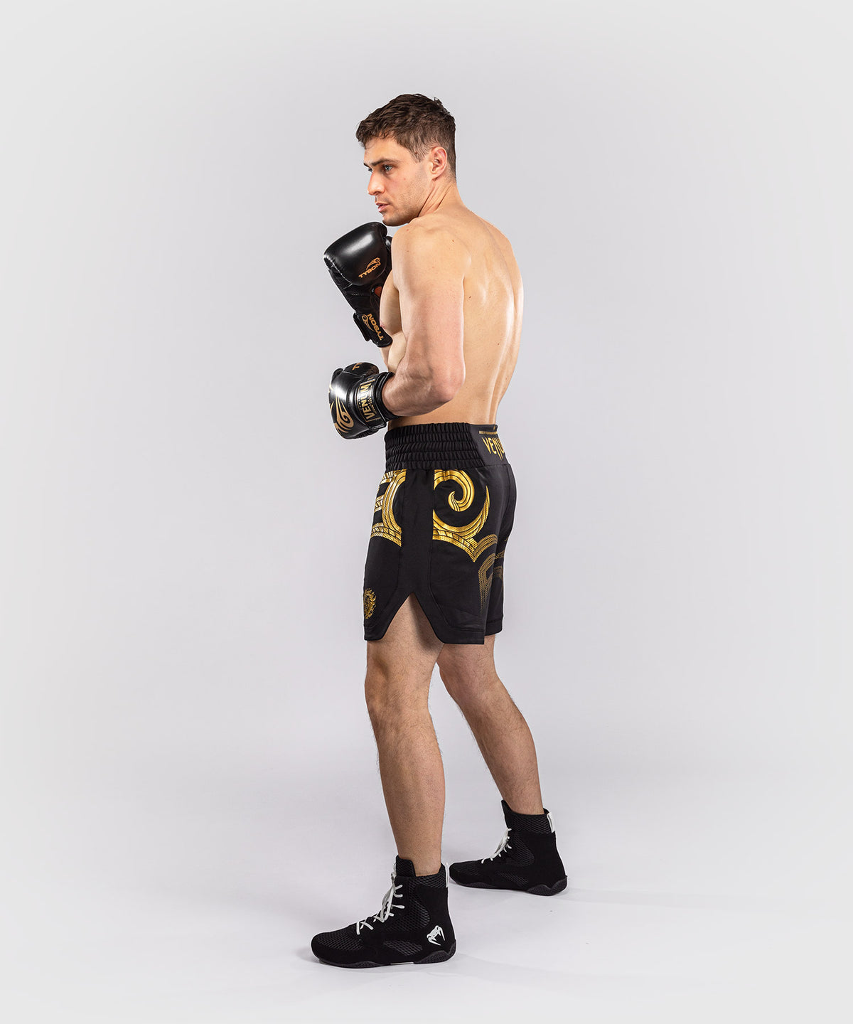 Short de Boxe Venum x Mike Tyson Tiger - Noir/Or