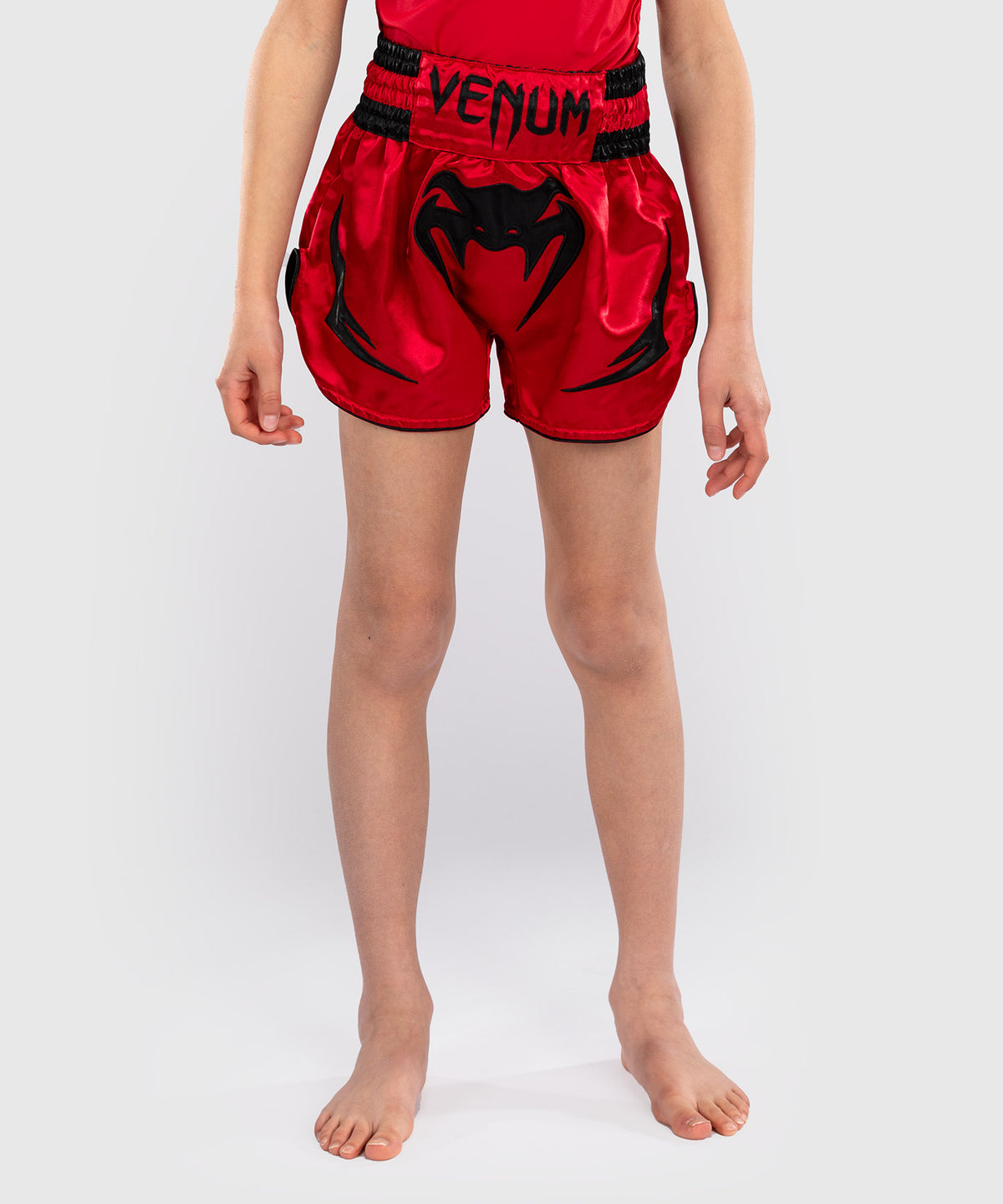 Venum Inferno Pantaloni Thai per Bambini - Rosso Ciliegia