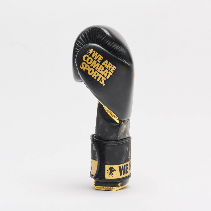 Leone DNA Guantoni da Boxe - Nero/Oro
