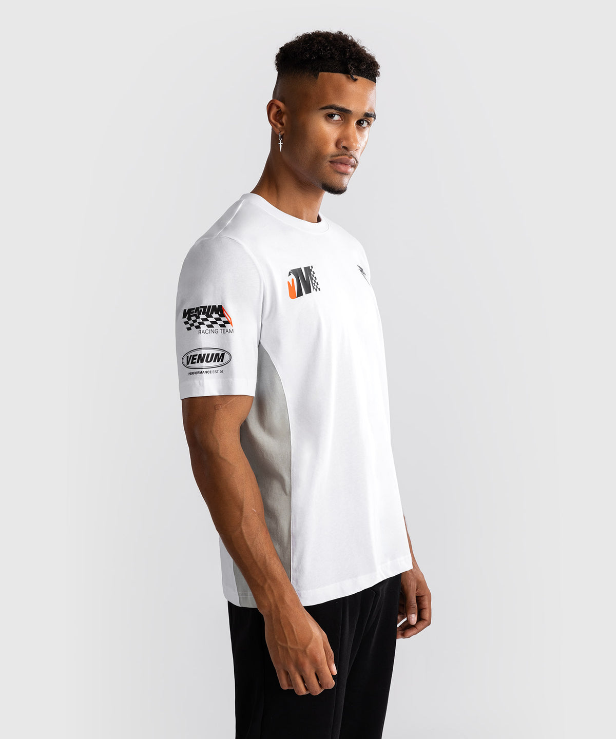 Venum Motorsport Camiseta - Blanco Nieve