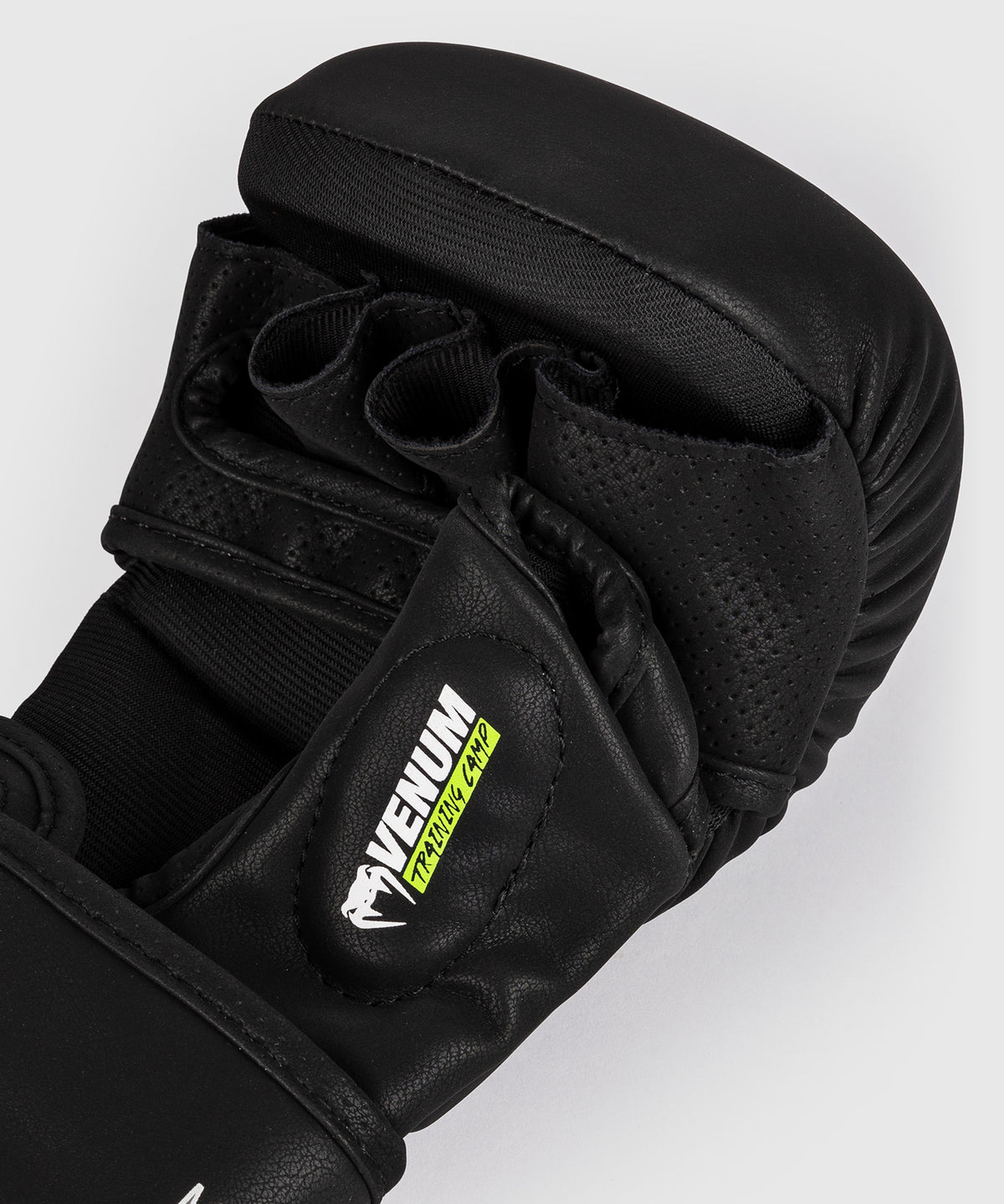 Gants de sparring Venum Training Camp 4.0 - Noir/Vert néo